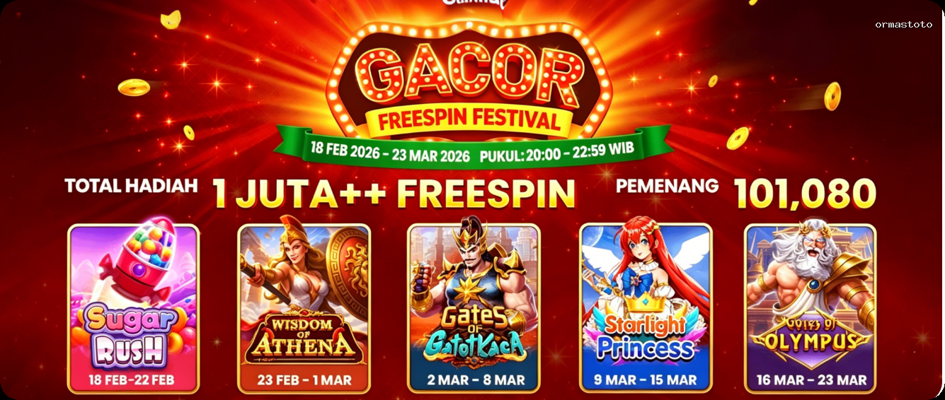 Login ormastoto Sekarang Bonus Melimpah